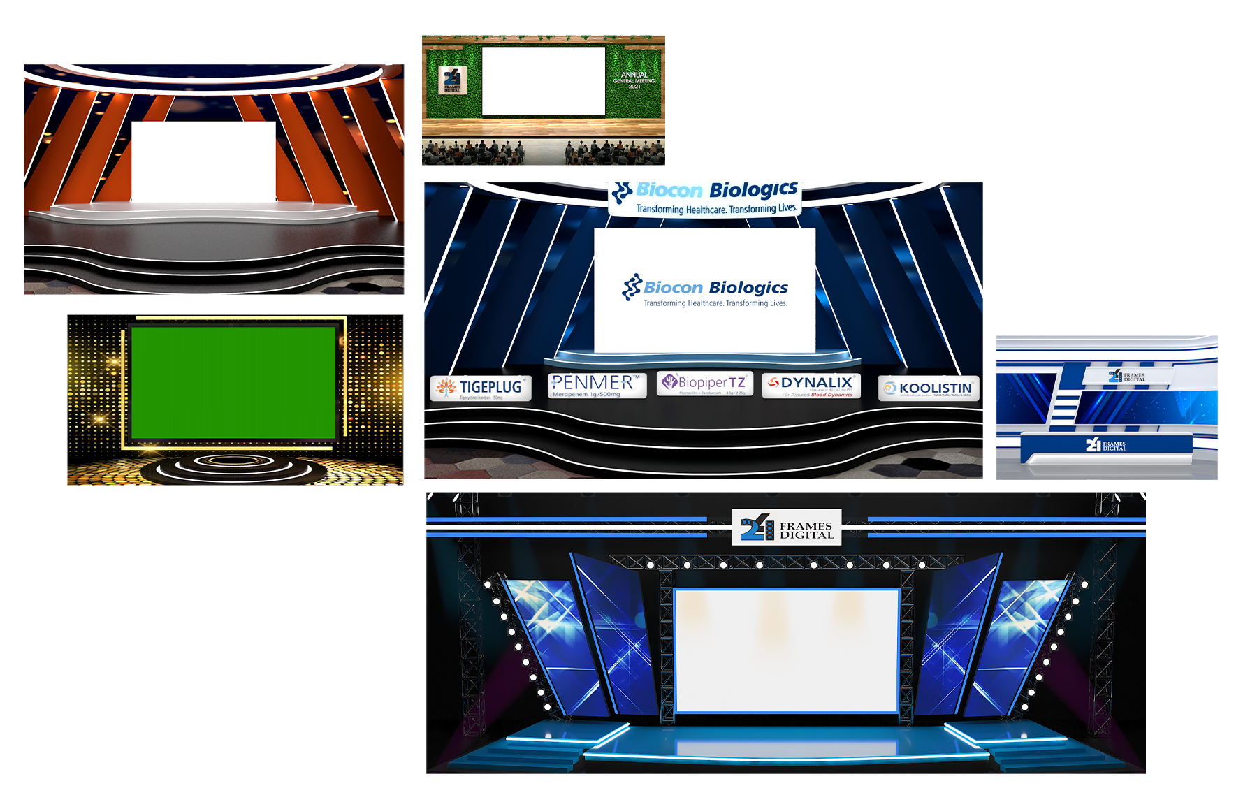 Remote video call meeting